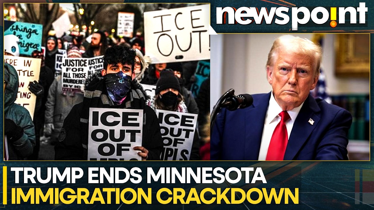 ICE Minnesota Crackdown: Trump Ends Minnesota Immigration Crackdown | NEWSPOINT