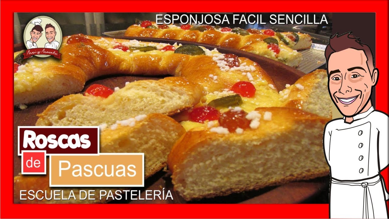 ROSCA DE PASCUA ⭕🐰 y ROSCA DE REYES 🤴🔺 LOS BARONI | EASTER and KINGS THREAD cursos pastelería online