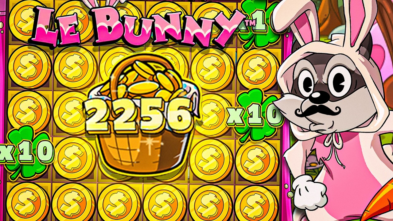 THE NEW 'LE BUNNY' SLOT IS INSANE!