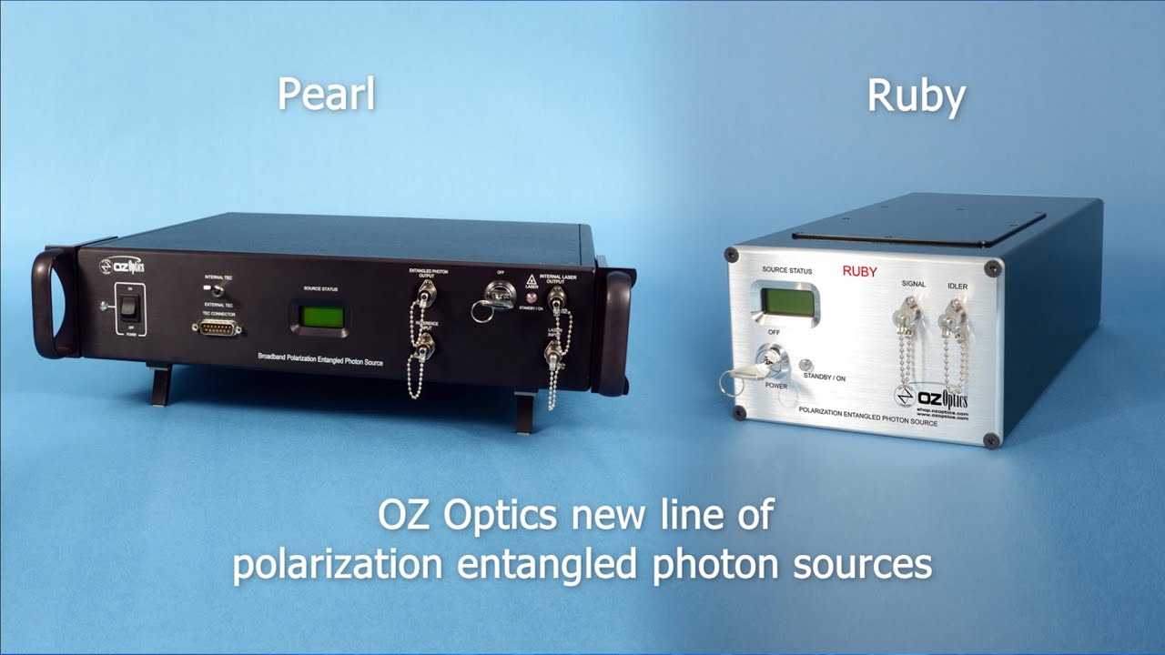 OZ Optics Polarization Entangled Photon Source Product Video