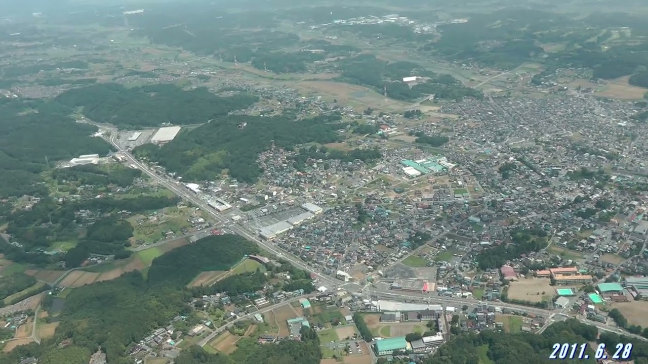 【嵐山町空撮】2011 6 28撮影