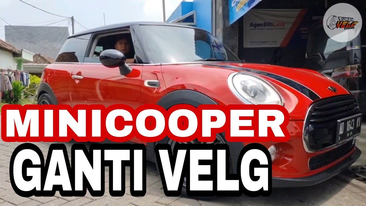 Minicooper ganti velg 🤗