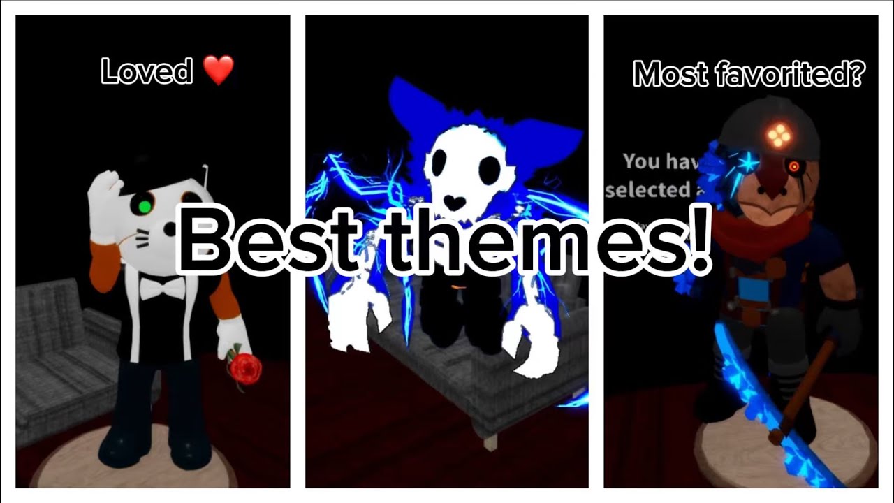 Piggy Skins with the BEST Themes You NEED to hear!
