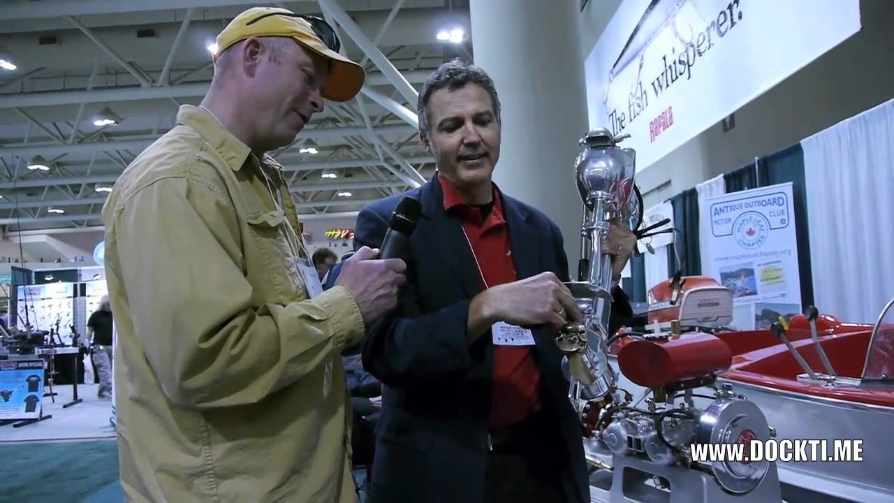 Antique Outboard Motor Club at the Sportsmen's Show