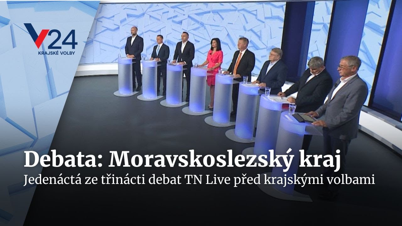 Předvolební debata: Moravskoslezský kraj | Krajské volby 2024