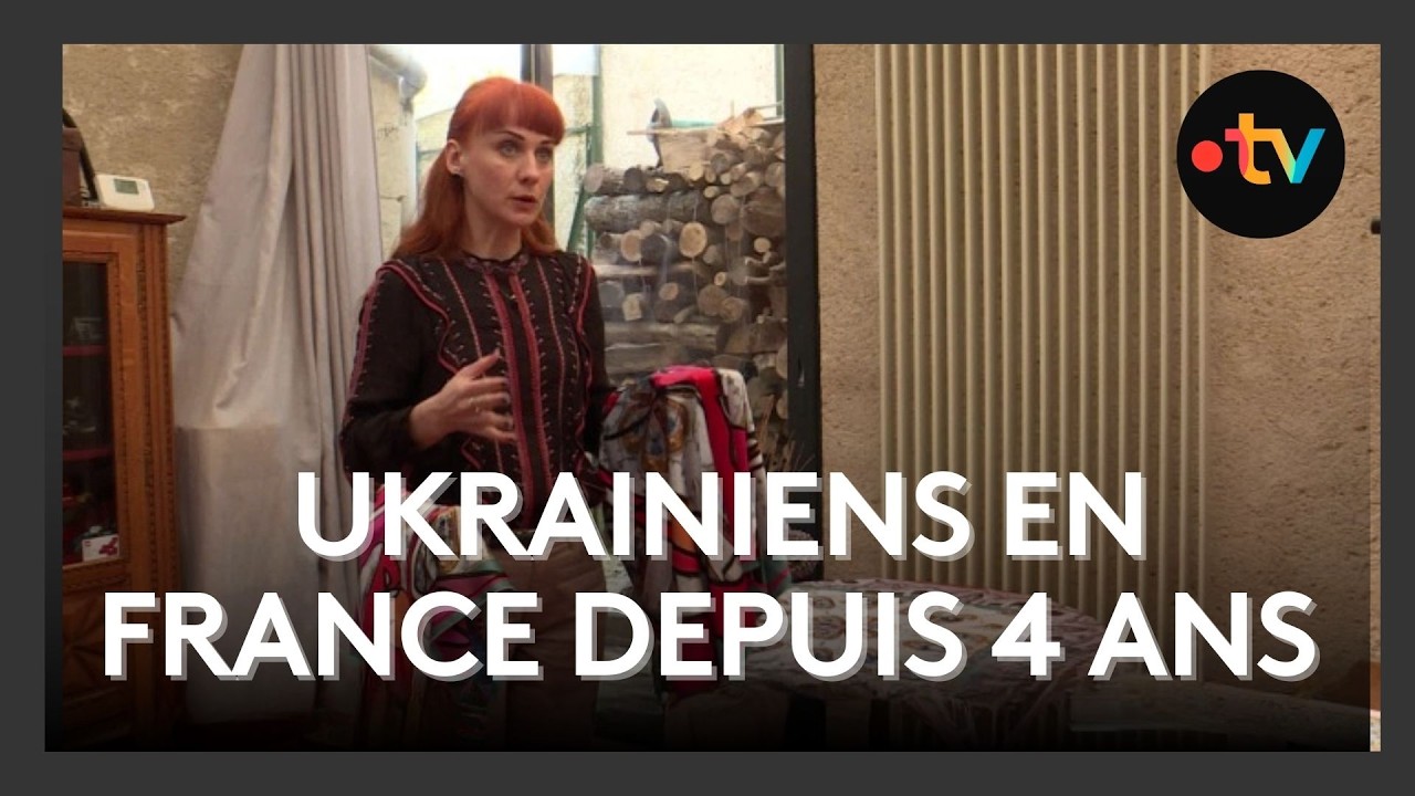 Des réfugiés ukrainiens reconstruisent leur vie quatre ans après le début de la guerre