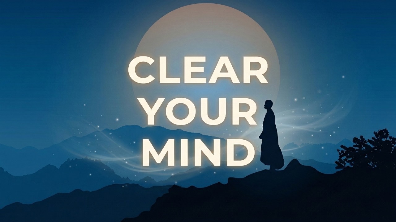 432 Hz Clear Mind – Stop Overthinking | Deep Focus & Calm Meditation (1 Hour)