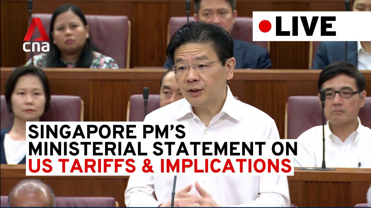 [LIVE] Ministerial statement: PM Lawrence Wong on US tariffs and their implications