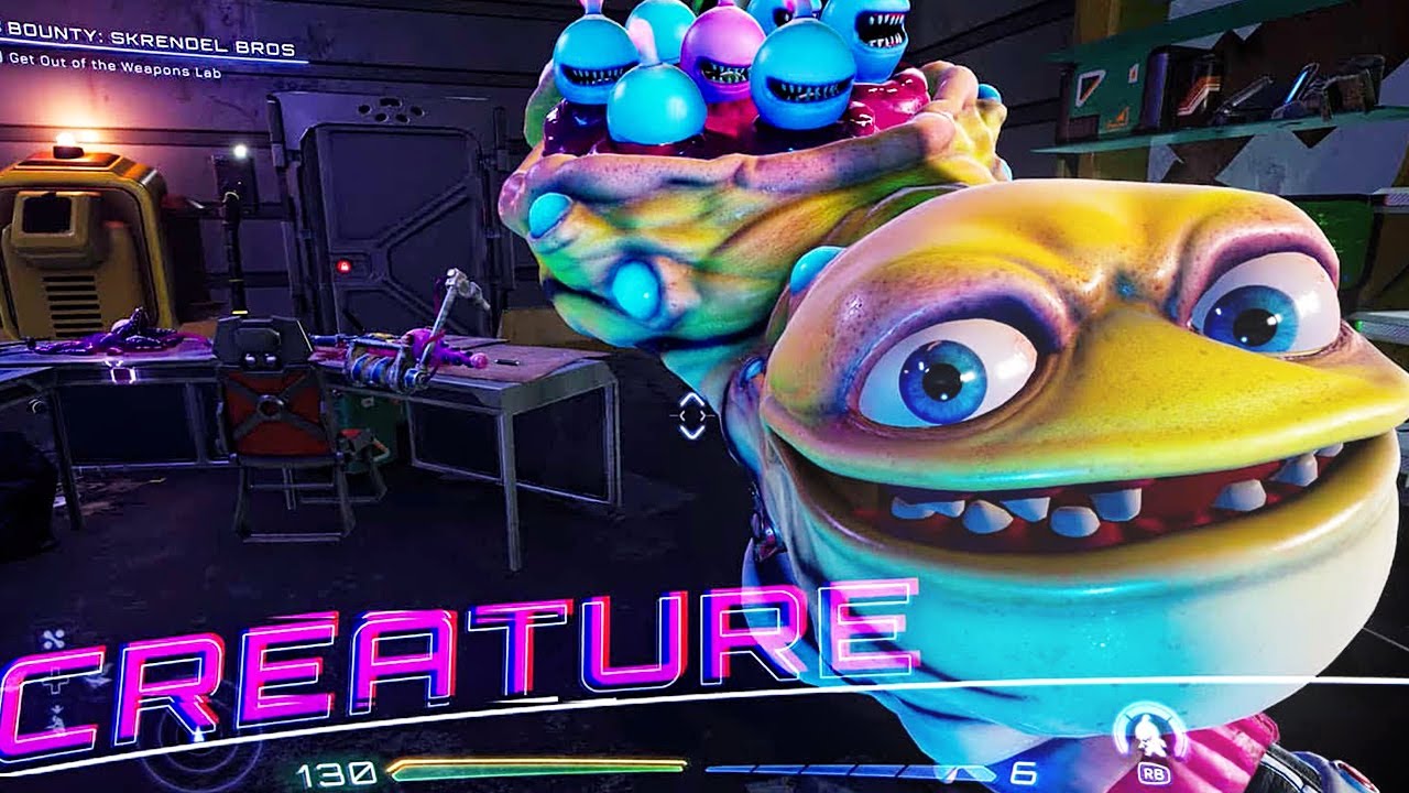 HIGH ON LIFE - Meeting Creature The Talking Gun