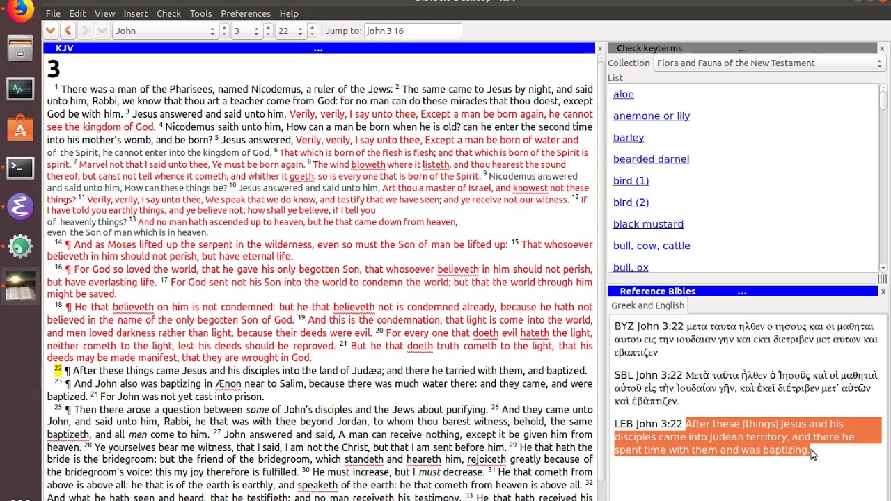 Bibledit-Desktop Reference Bibles
