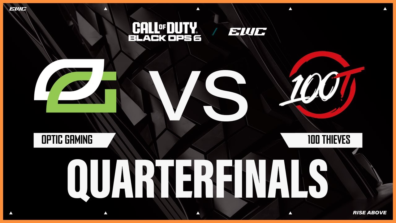 OpTic Gaming vs. 100 Thieves - | COD BO6 at EWC 25 - Day 3 - Quarterfinals