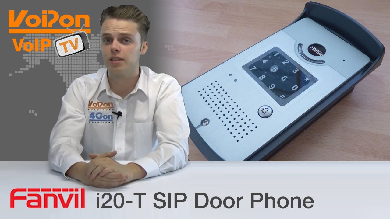 Fanvil i20-T SIP Door Phone Video Review / Unboxing