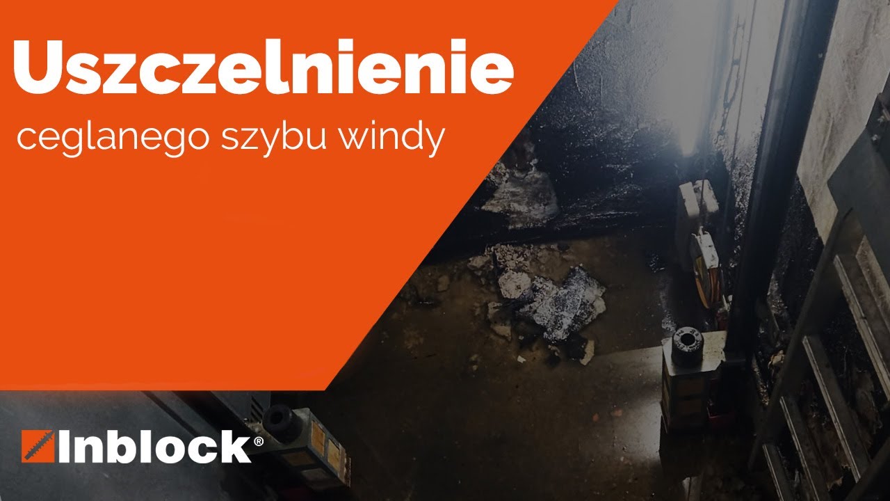 Uszczelnienie i przebudowa ceglanego szybu windy