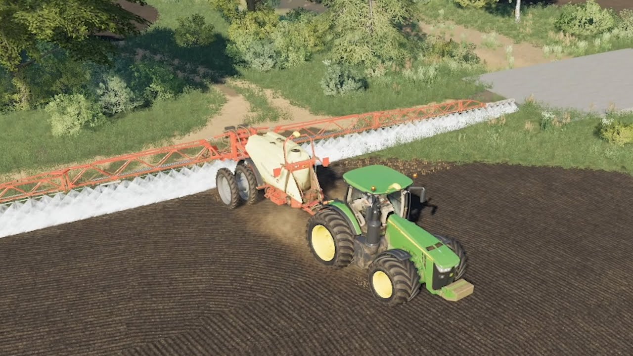 Farmersburg Ep#28 | Spraying, Silage Bales | FS19 Timelapse | Farming Simulator 19 Timelapse
