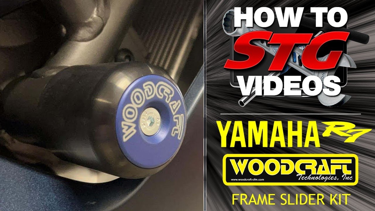 Yamaha R7 Woodcraft Frame Slider Kit How To Install | Sportbike Track Gear