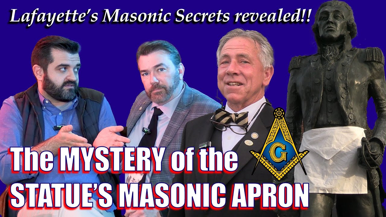 Freemason's SECRET Revealed: Why does this STATUE wear a Masonic APRON?