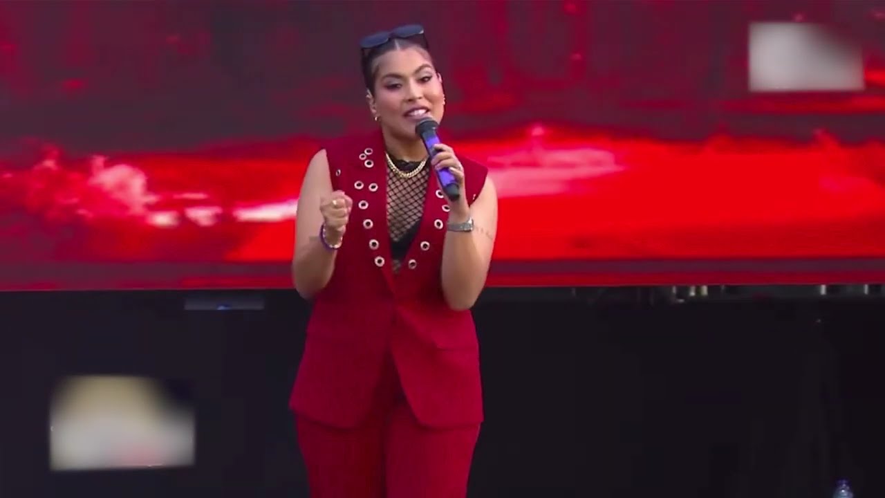 El Original, A Chillar a otra parte, Tragao de ti - Karen Lizarazo En Vivo - Vallenato al Parque