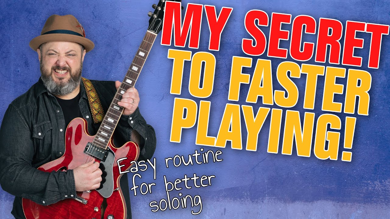 The ONE Technique for Faster Guitar Playing!