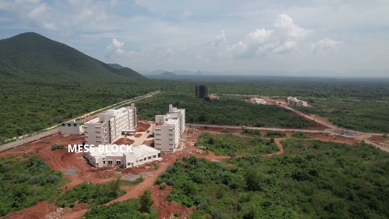 IIPE Visakhapatnam Permanent Campus View With Drone 01-10-2025