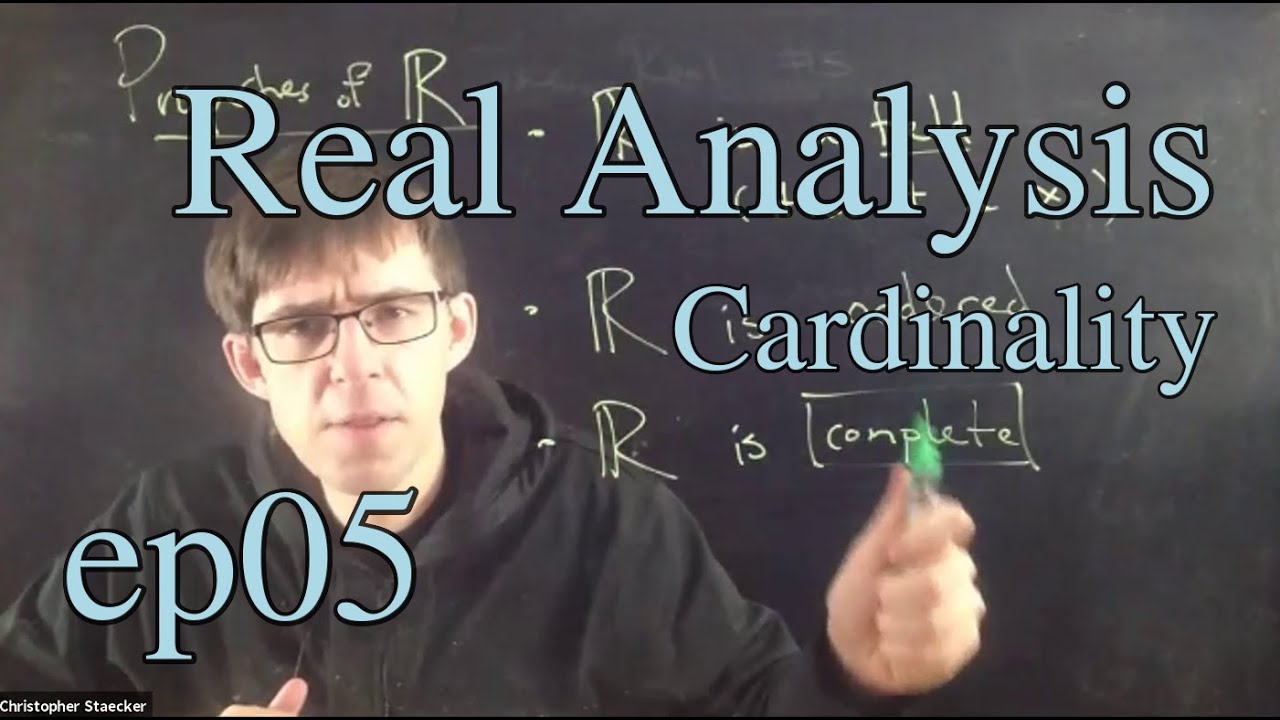 Real Analysis Ep 5: Cardinality