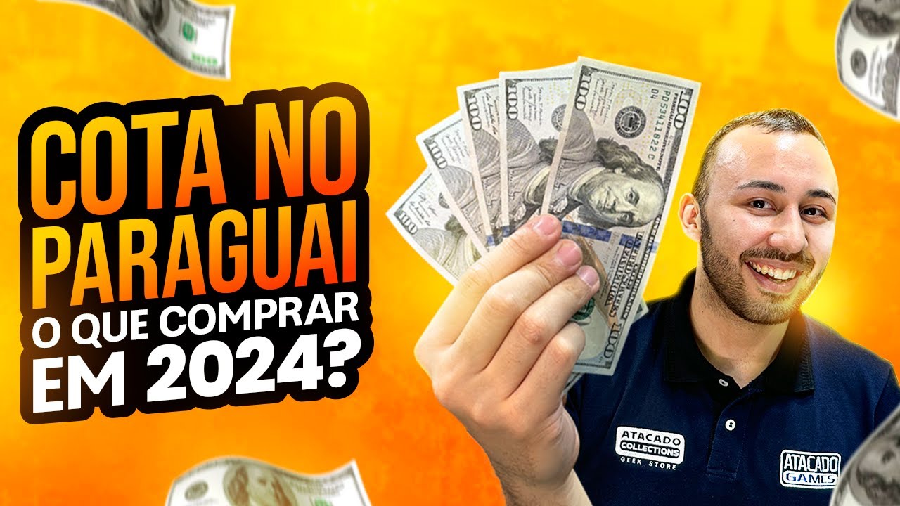 O que dá pra comprar dentro da COTA NO PARAGUAI em 2024? VALE A PENA comprar eletrônicos?