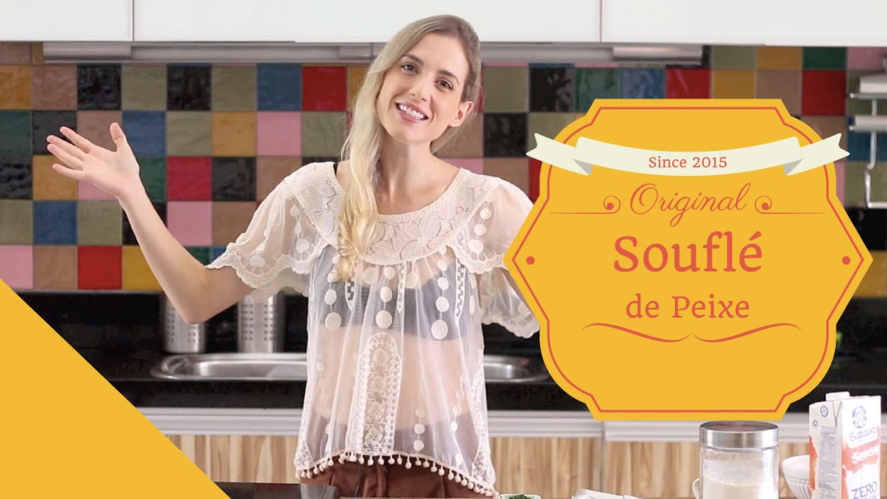 Receitas para mães - Souflé de Peixe