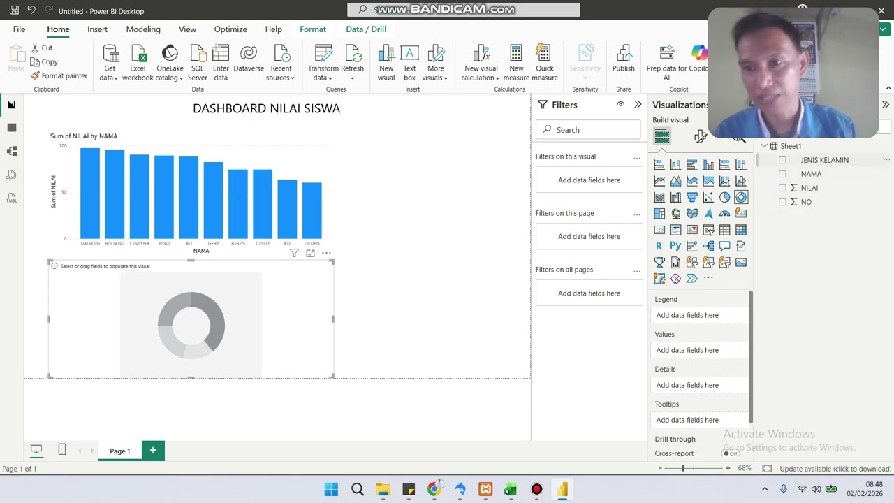 TUGAS OPTIMALISASI LAB KOMPUTER (SKILL 3 : POWER BI)