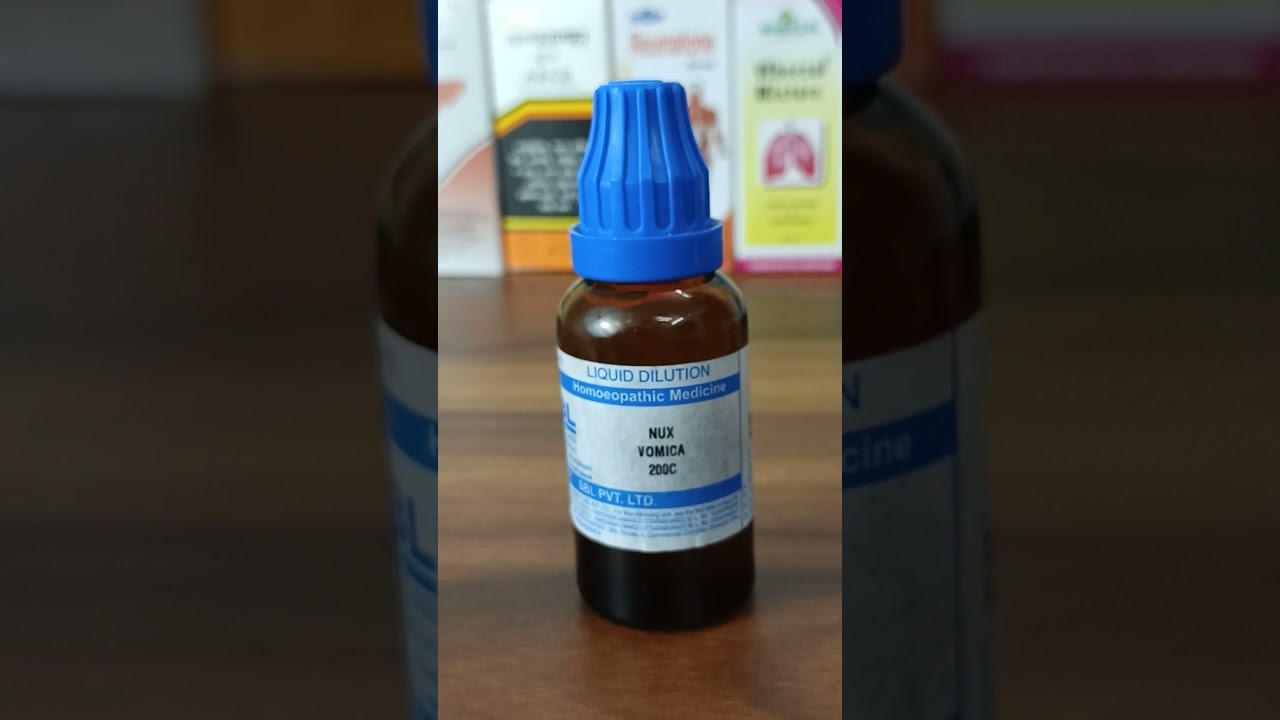 Homeopathic Medicine Nux Vomica for Gas & Acidity ?