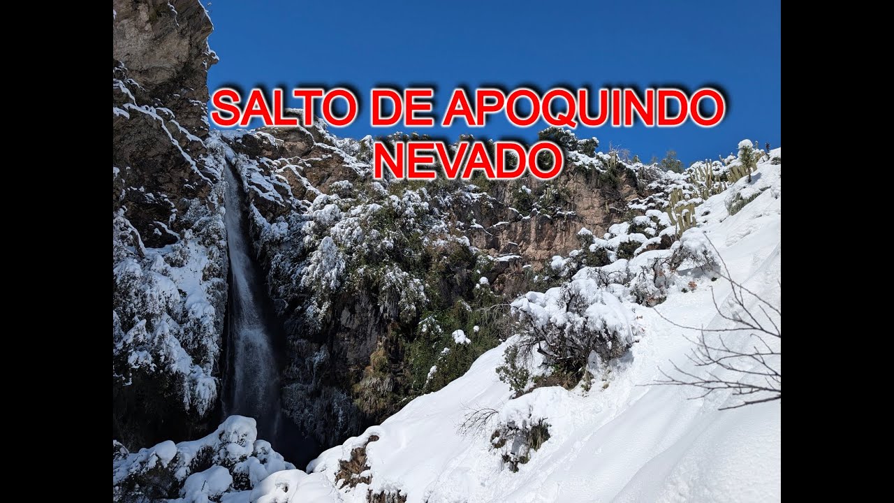 MORRO PAPAS Y SALTO DE APOQUINDO NEVADO - SAN CARLOS DE APOQUINDO, CHILE 4K60