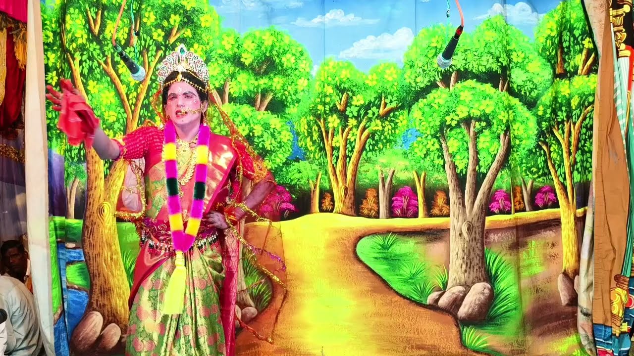 Sri Mallikarjuna Swamy veedhi natakam༒❀//శ్రీ మల్లికార్జున స్వామి వీధి నాటకం/గ్రా. గంజిపల్లి  మం.దోమ