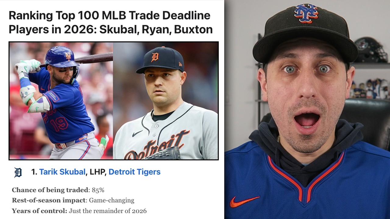 Reacting to Jeff Passan's Top 100 MLB Trade Deadline Player Rankings