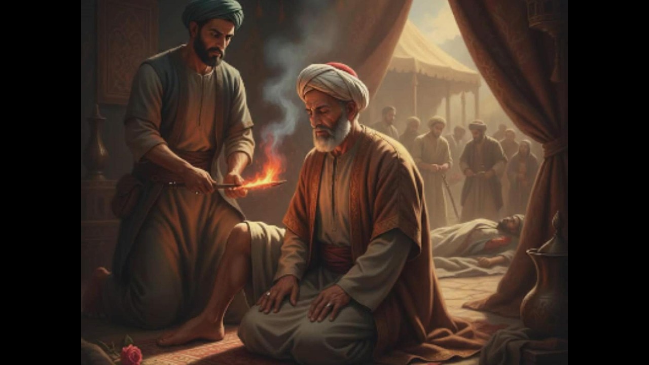 خسر ابنه واتقطعت رجله… وقال: الحمد لله!