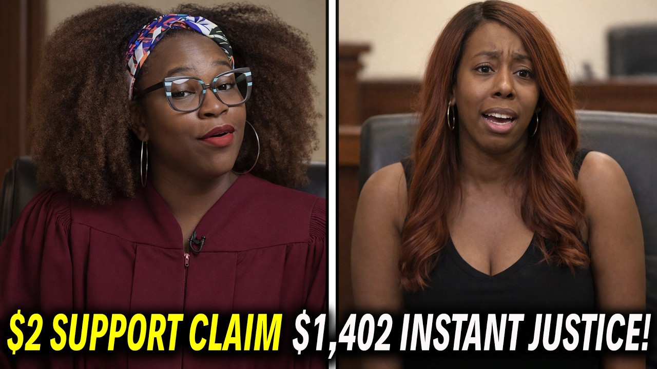 Judge DESTROYS Dad After $2 Support Claim — $1,402 INSTANT JUSTICE!