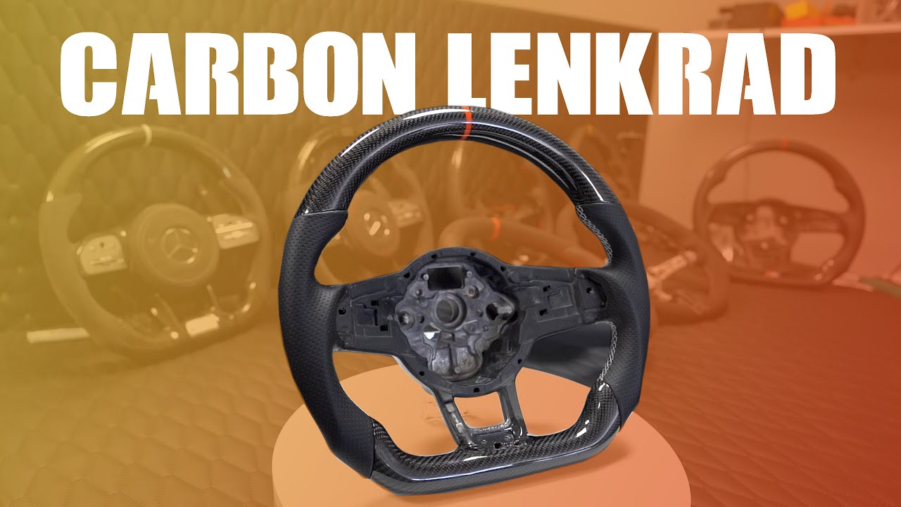 Golf 7R  Carbon Lenkrad  - René Bàuche
