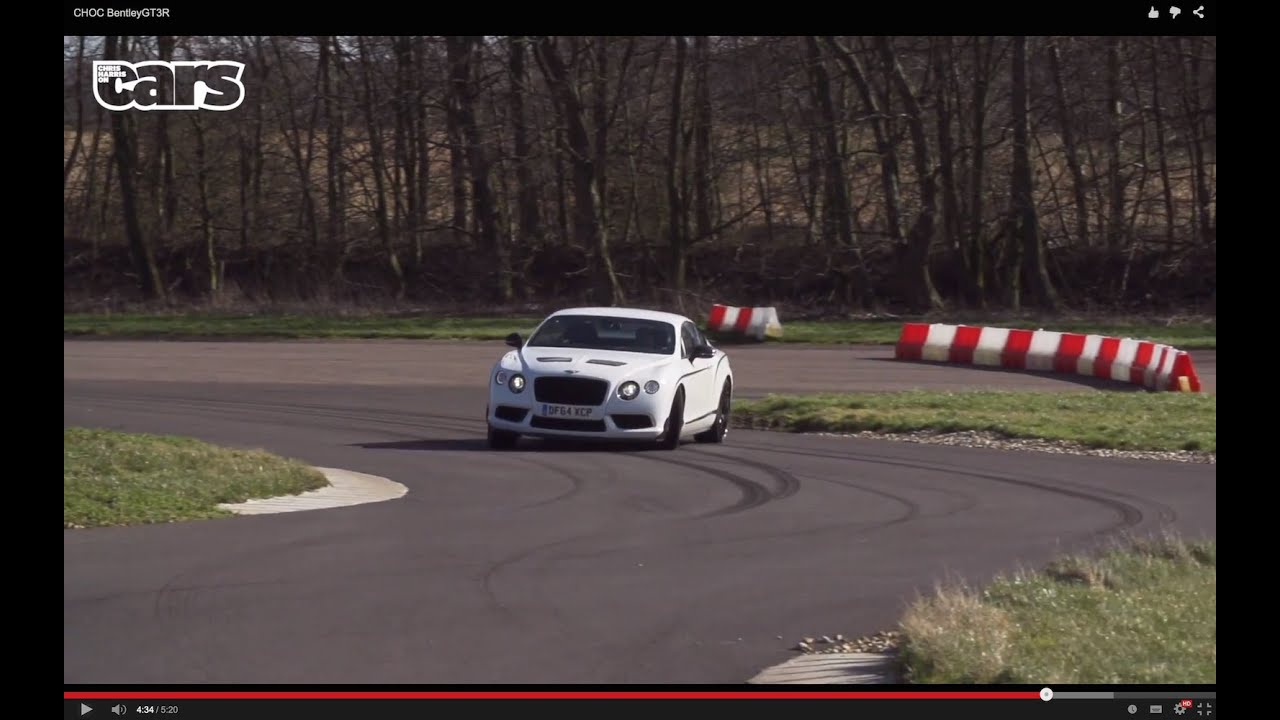 Chris Harris on Cars | Sliding a 2195 kg Bentley GT3 R