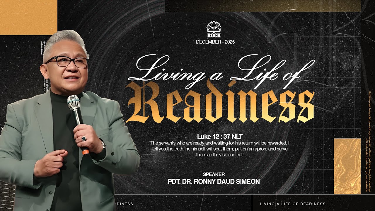 WARGA KERAJAAN YANG SIAP SEDIA | Pdt. Dr. Ronny Daud Simeon | GBI ROCK Pantai Indah Kapuk