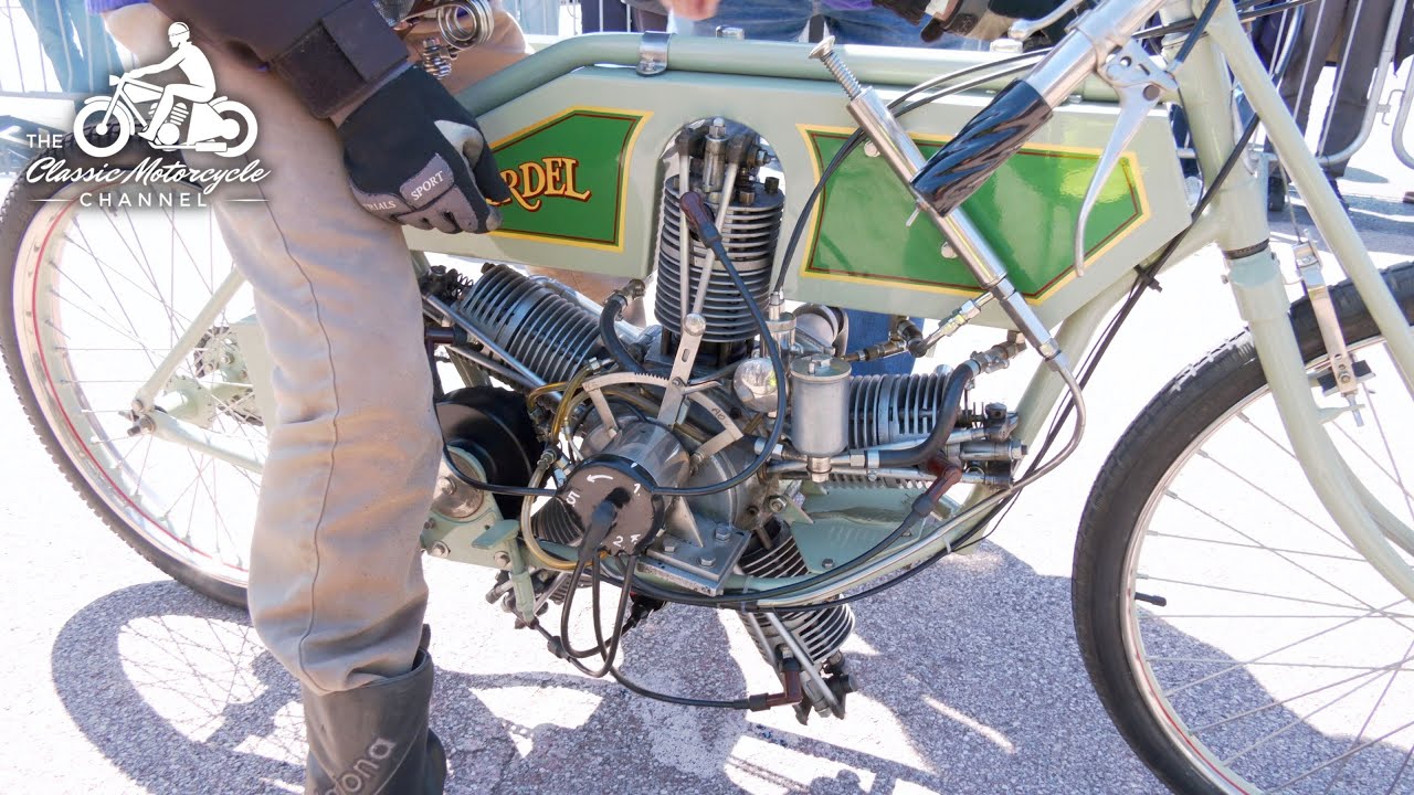 1912 5 Cylinder Radial Engined Board Track Racer -  Quick Look & Ride