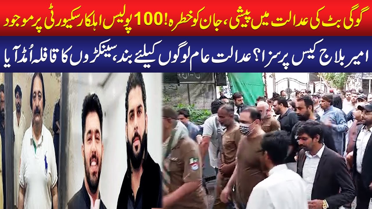 Goggi Butt Court Appearance | High Security & Crowd Chaos | Ameer Balaj Case | Public News