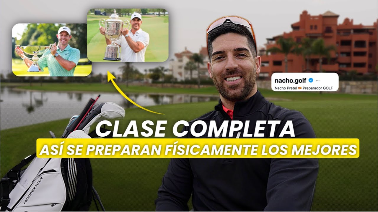 Cómo entrenar el físico para tu swing de golf (son 3 pasos)