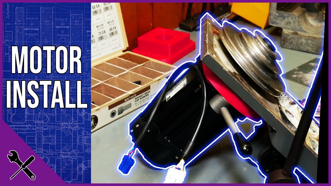 CNC Mill Retrofit- Spindle Motor Adapter