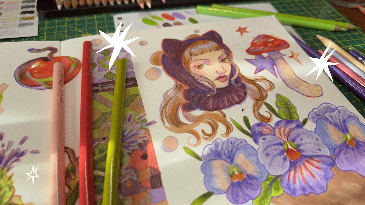 My Favourite way to use Alcohol Markers and Pencils! ★ ft Ohuhu