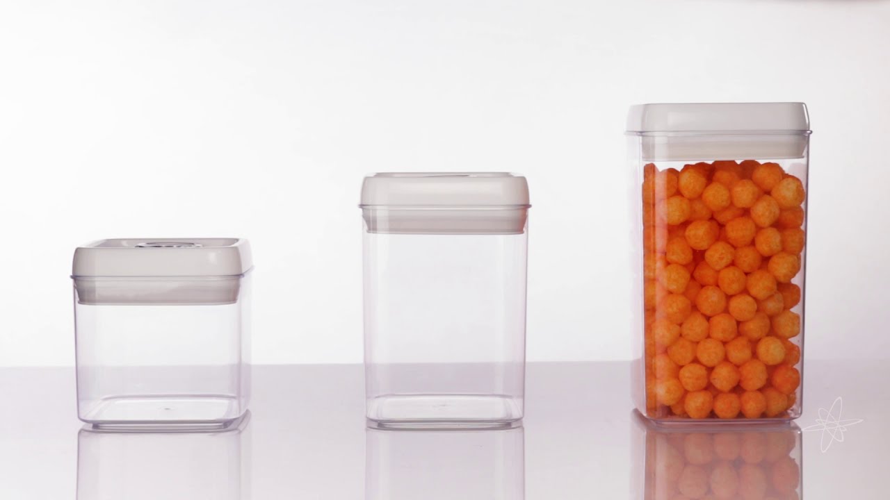 Diamond Home Air-Tite Canister Locking Lid &ndash; Stacking, BPA-Free