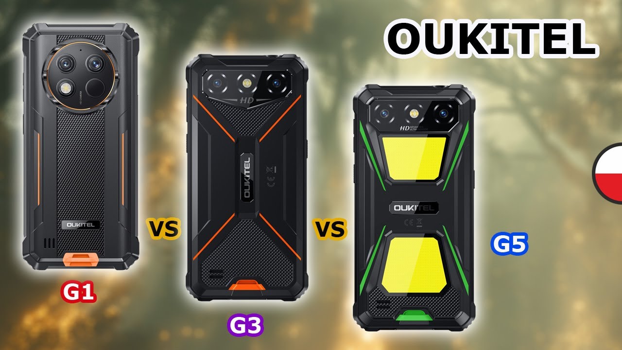 Oukitel G1 - vs - Oukitel G3 - vs - Oukitel G5