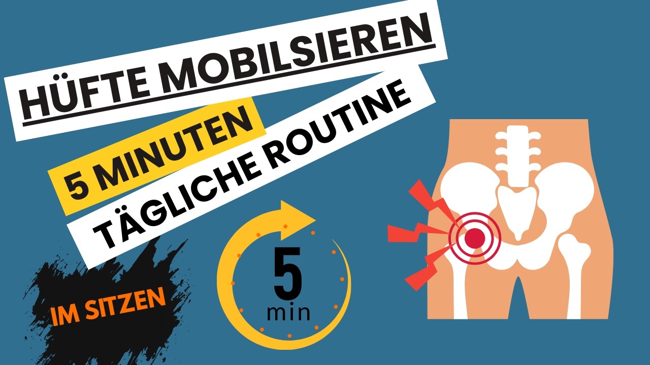 Hüftschmerzen? Mach DAS täglich (5 Minuten Routine für deine Hüfte)