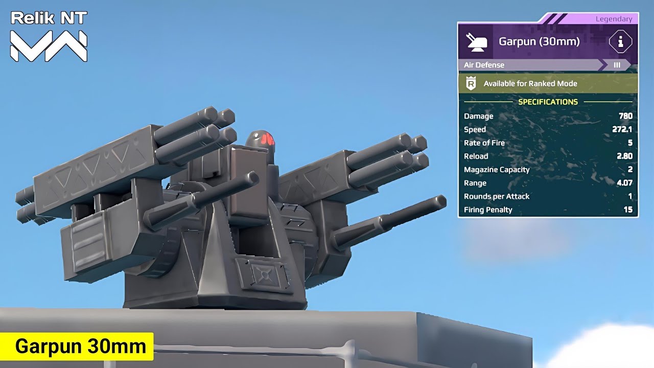 After Buff Garpun (30mm) Air Defence Test | Modern Warships Alpha Test