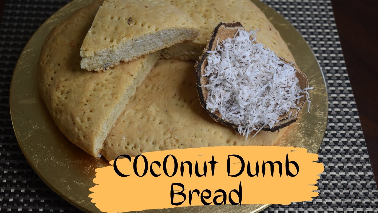 HOW TO MAKE COCONUT DUMB BREAD | COCONUT BAKE