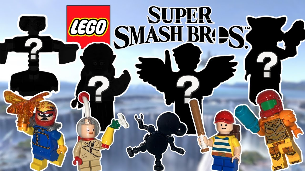 Я сделал бойцов Super Smash Bros ИЗ LEGO!