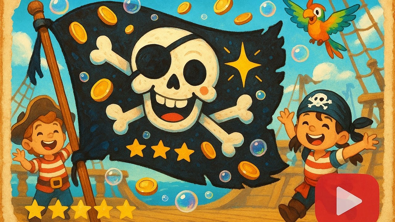 🎵🏴‍☠️ Ching, chang, chong – das Piratenlied 🎶✨ Kinderlied & Spaß auf hoher See