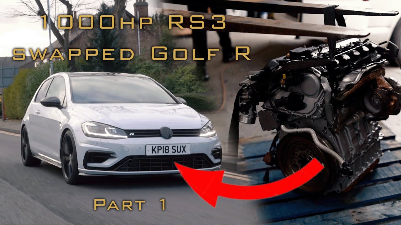 Строим Golf R с двигателем RS3 мощностью 1000 л.с.!