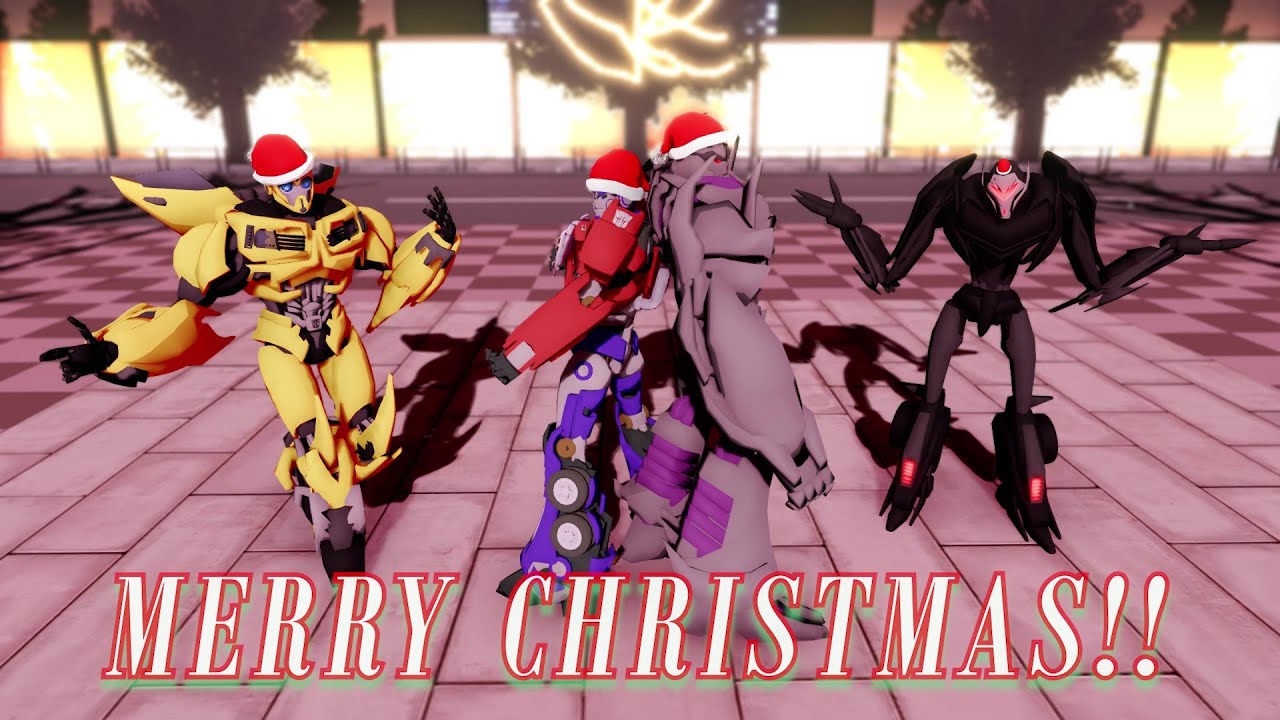 【MMD】We wish you a Merry Christmas (Aikatsu ver) (Transformers & OCs)